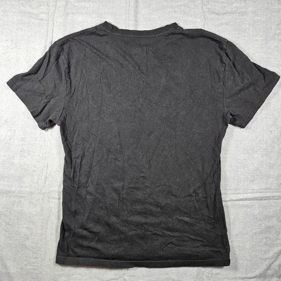 Muhammad Ali Sonny Liston Knockout Graphic T-Shirt Black Mens Small 100% Cotton - Picture 3 of 3